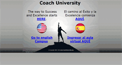 Desktop Screenshot of coachuniversity.org